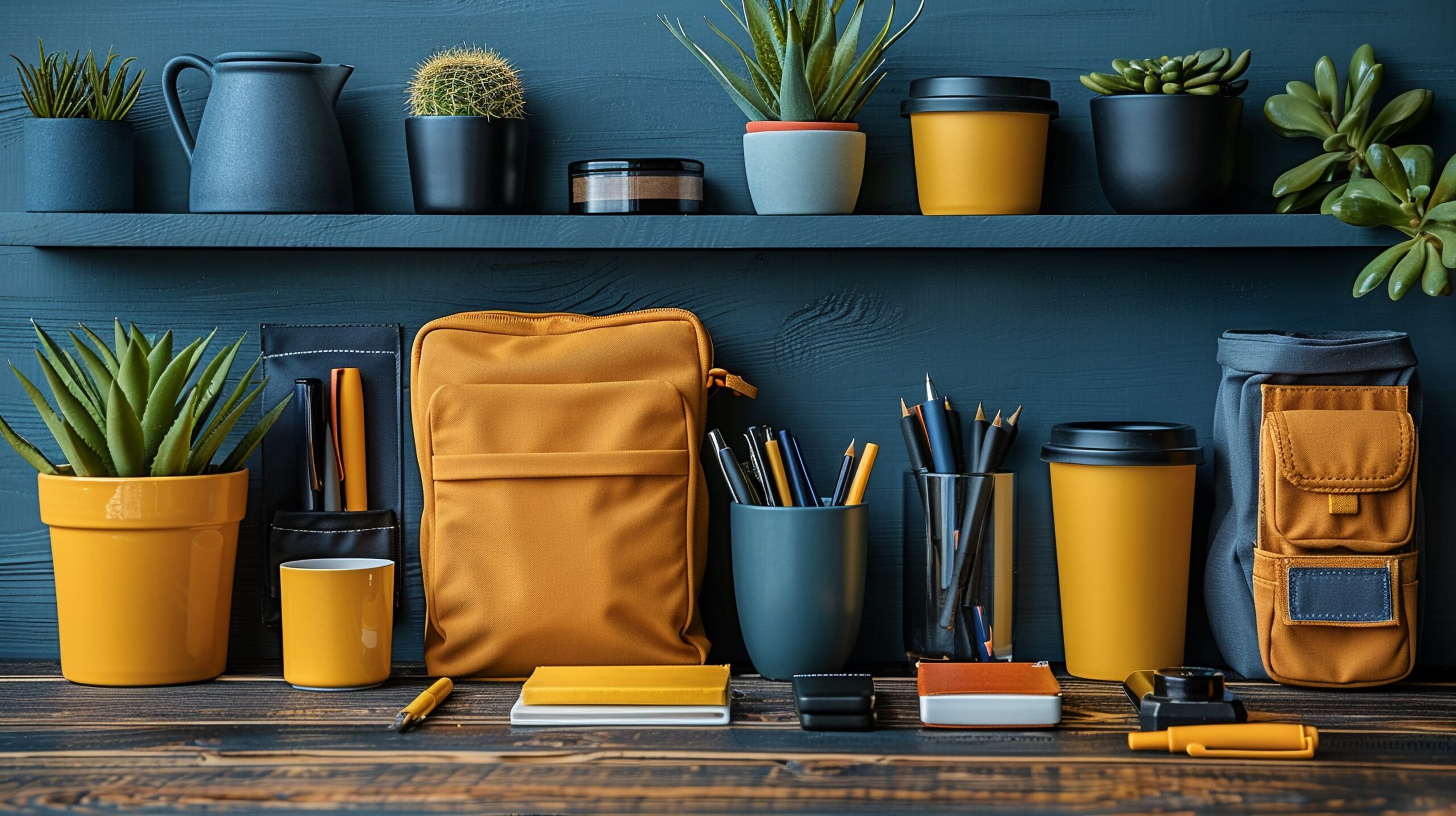 Promotional products lineup showing the best fall giveaway ideas for brands