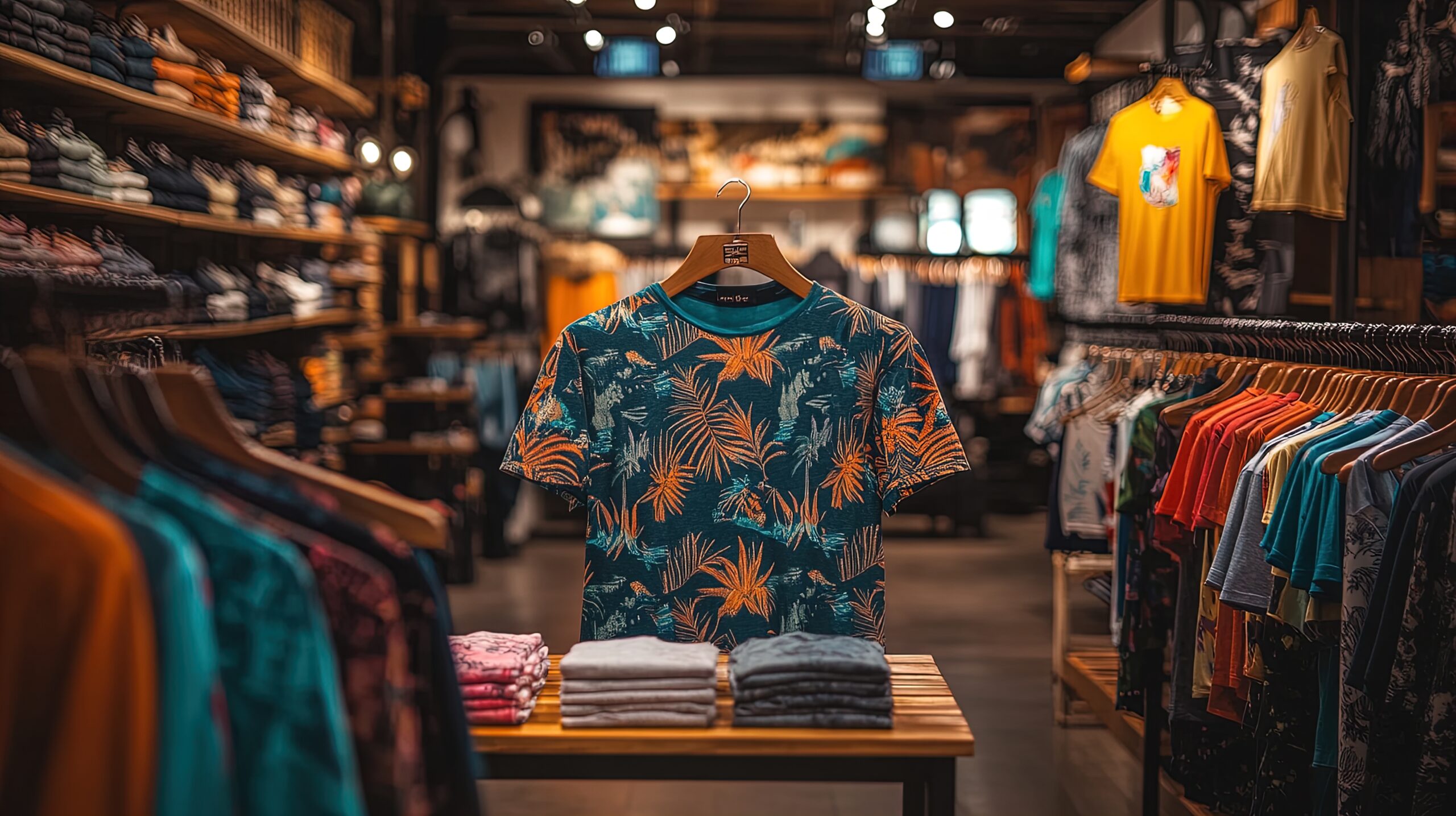 Seasonal branded shirts and jackets designed to boost fall engagement for businesses.