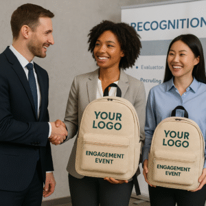 Employee Engagement with Branded Backpacks