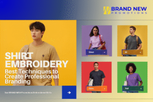 professional shirt embroidery techniques for business branding success