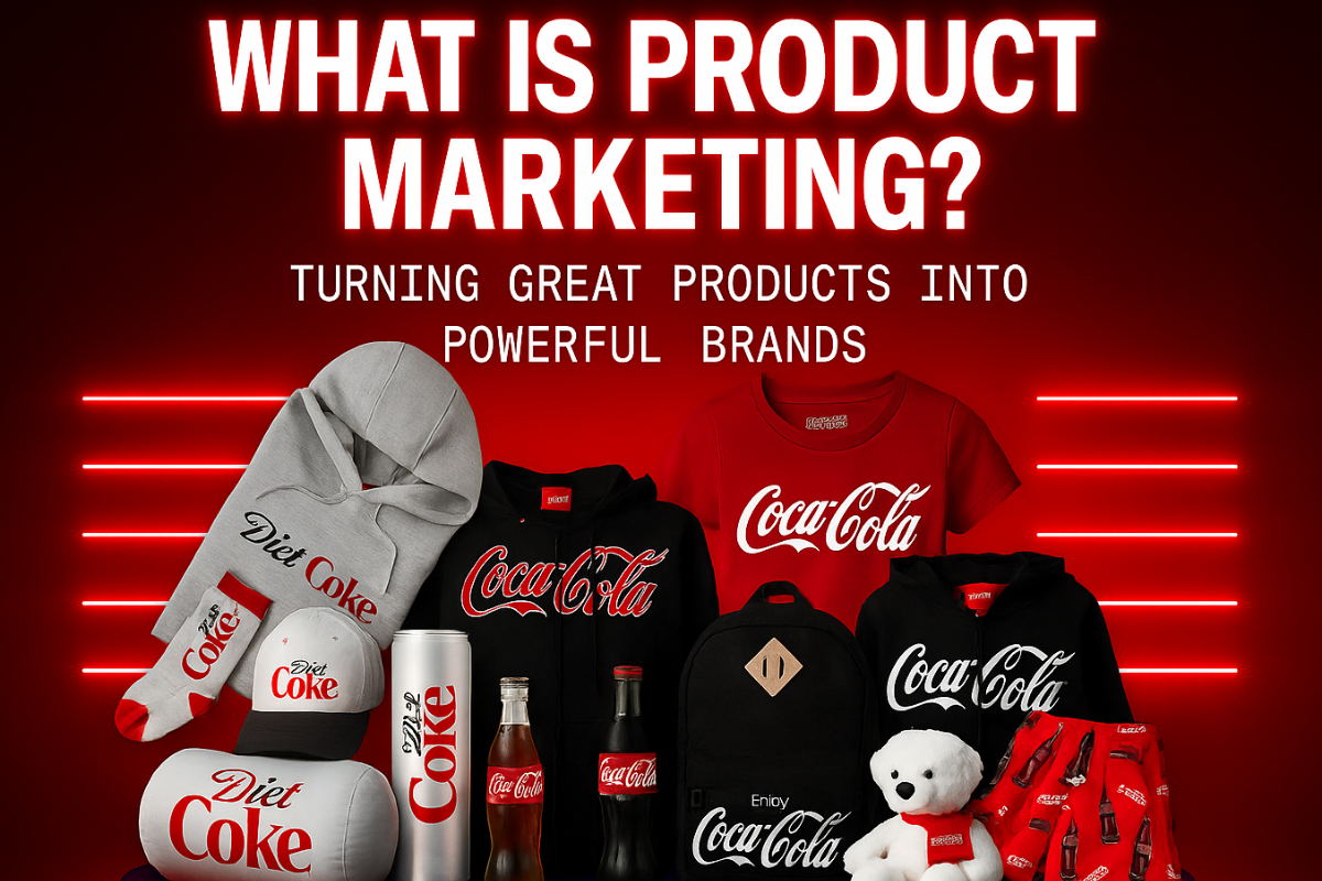 What Is Product Marketing overview chart explaining product, customer, and brand alignment