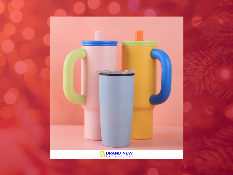 Best eco-friendly promotional products featuring reusable stainless steel bottles and bamboo tumblers