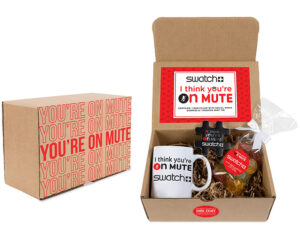 custom branded gift box for company care package