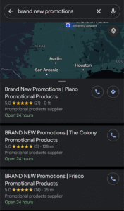 best promotional products in north Texas - brand new promotions