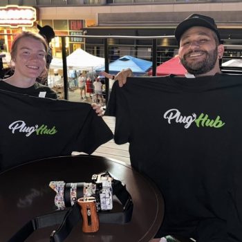 Plughub branded t-shirts